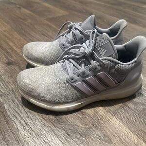 Adidas Gray Athletic Sneakers
